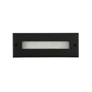 Bristol LED Exterior Wall with Step Light in Black