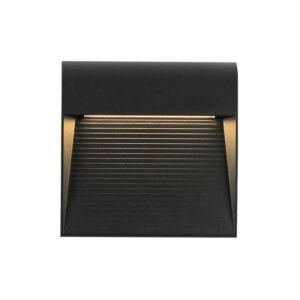 Casa LED Exterior Wall Sconce in Black