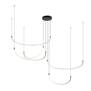 Talis LED Pendant in Black