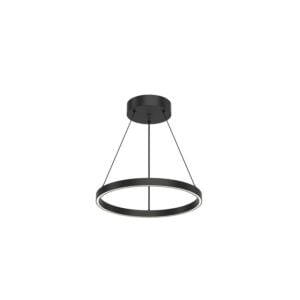 Cerchio LED Pendant in Black