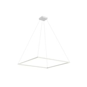 Piazza LED Pendant in White