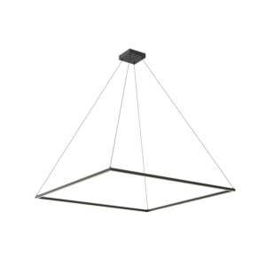 Piazza LED Pendant in Black