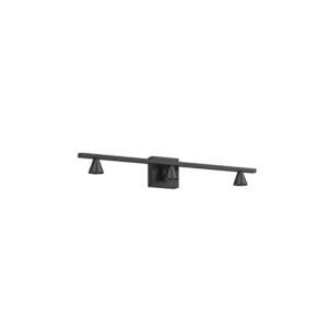 Dune LED Bathroom Vanity Lightroom Vanity Light in Black