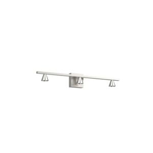 Dune LED Bathroom Vanity Lightroom Vanity Light in Brushed Nickel