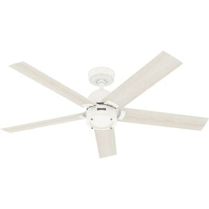 Erling 1-Light 52" Hanging Ceiling Fan in Fresh White