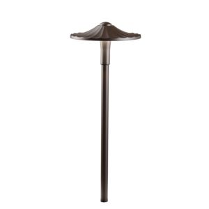 Kichler Flare 2700K LED Path Light in Textured Architectural Bronze