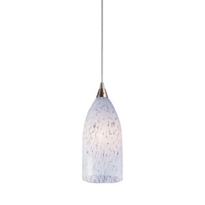 Verona 1-Light Mini Pendant in Satin Nickel