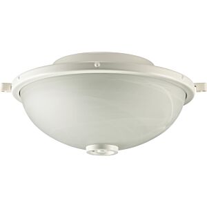 Marsden 2-Light LED Patio Light Kit in Studio White