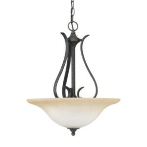 Prestige 3-Light Pendant in Sable Bronze