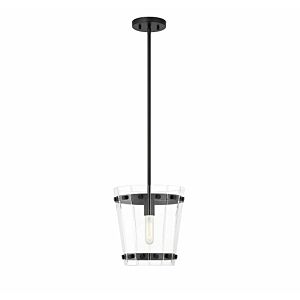 Ventari 1-Light Pendant in Matte Black