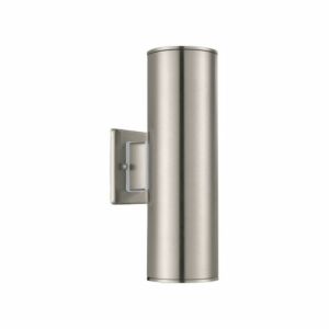 Ascoli 2-Light Outdoor Wall Mount in Stainless Steel