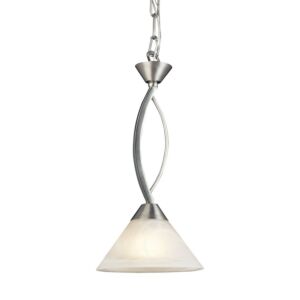 Elysburg 1-Light Mini Pendant in Satin Nickel