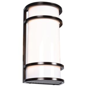 Access Cove 12 Inch Outdoor Wall Light in Bronze