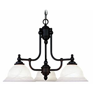 North Port 3-Light Chandelier in Black