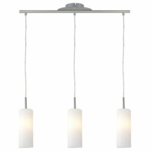 Troy 3 3-Light Island Pendant in Matte Nickel