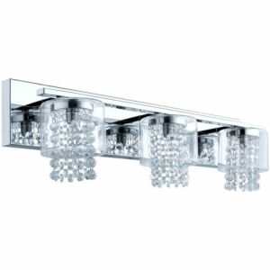 Kissling 3-Light Bathroom Vanity Light in Polished Chrome