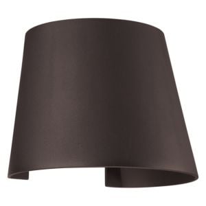 Access Cone 2 Light Outdoor Wall Light in Bronze