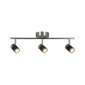 Brews 3-Light LED Semi-Flush Mount in Chrome