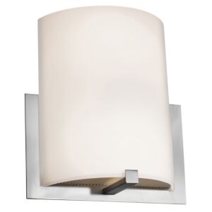 Breez 2-Light LED Wall Sconce in Brushed Steel