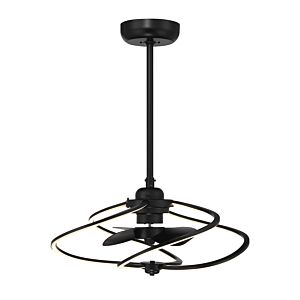 Hydra LED Fan D'Lier in Matte Black