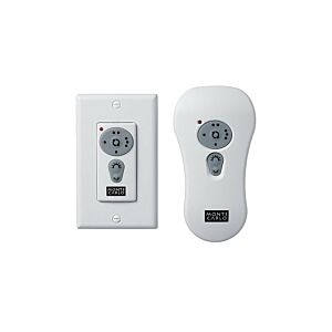 Universal Reversible Wall with Hand-Held Remote Transmitter Accessory in White