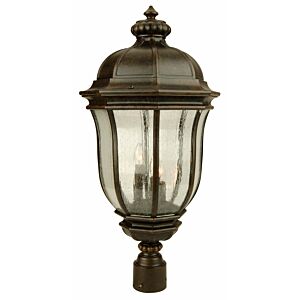 Craftmade Harper 26" Outdoor Post Light in Peruvian Bronze Outdoor