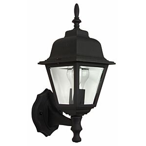 Craftmade Coach Lights 15" Outdoor Wall Light in Textured Matte Black