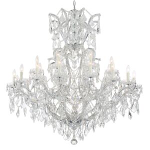 Maria Theresa 25-Light Chandelier in Polished Chrome