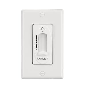 Accessory Fan Light Dimmer Control in White