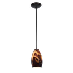 Champagne Inca Stem Pendant Light