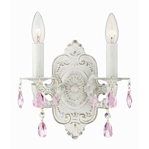 Paris Market 2-Light Wall Sconce in Antique White