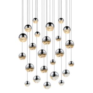 Grapes 24-Light Assorted LED Pendant Light