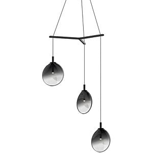  Cantina Pendant Light in Satin Black