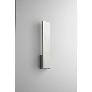 Icon 1-Light LED Wall Sconce in Satin Nickel