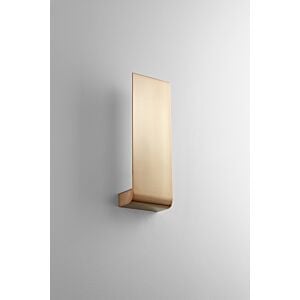 Halo 1-Light LED Wall Sconce in Satin Copper