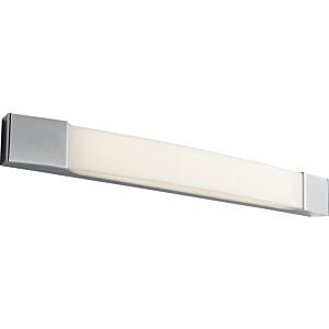 Apollo 2-Light LED Bathroom Vanity Light in Polished Chrome