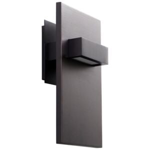 Vela 2-Light LED Wall Sconce in Oiled Bronze