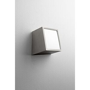 Zeta 1-Light LED Wall Sconce in Satin Nickel