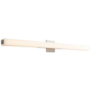 Adelphi 2-Light LED Bathroom Vanity Light in Satin Nickel