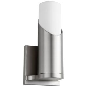 Ellipse 1-Light LED Wall Sconce in Satin Nickel