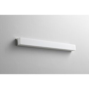 Adagio 1-Light LED Bathroom Vanity Light in Polished Nickel
