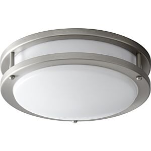 Oracle 1-Light LED Ceiling Mount in Satin Nickel