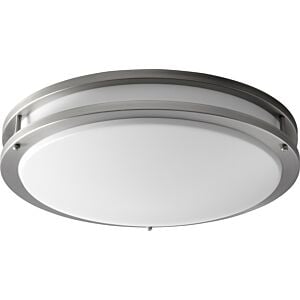 Oracle 1-Light LED Ceiling Mount in Satin Nickel