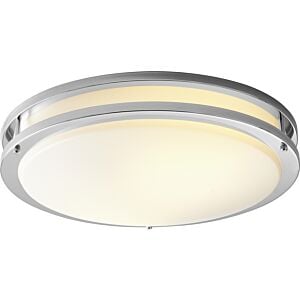 Oracle 2-Light LED Ceiling Mount in Polished Chrome