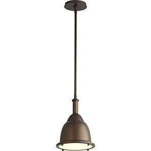 Ruvo 1-Light LED Pendant in Oiled Bronze