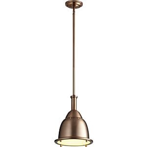 Ruvo 1-Light LED Pendant in Satin Copper