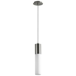 Magnum 1-Light LED Pendant in Satin Nickel