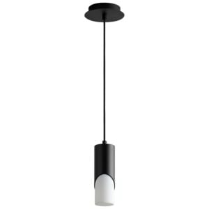 Ellipse 1-Light LED Pendant in Black