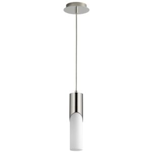 Ellipse 1-Light LED Pendant in Polished Nickel