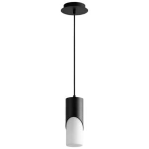 Ellipse 1-Light LED Pendant in Black